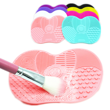 New Silicone Brush Cleaner Mat Washing Tools for Cosmetic Make up Eyebrow Brushes Cleaning Pad Scrubber Board Makeup Cleaner 2024 - buy cheap