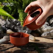 150ML Yixing Teapot Cup Sets Zisha Tea Pot Purple Clay Kettle Travel Drinkware 2024 - buy cheap