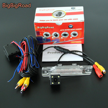 BigBigRoad Car Rear View Reverse Backup Camera With Power Relay/ Filter For Renault Koleos 2009 2010 2011 2012 2013 2014 2024 - buy cheap