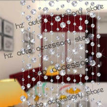 free shipping 10 meters glass crystal beads curtain window door curtain passage wedding backdrop 2024 - buy cheap