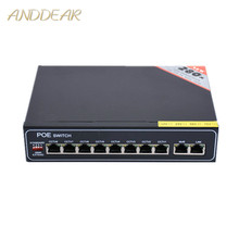 48 v 8 port gigabit unmanaged poe switch 8*100/1000 mbps POE poort; 2*100/1000 mbps UP Link poort; 1*100/1000 mbps SFP poort 2024 - buy cheap