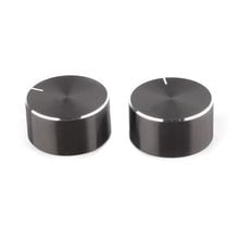 2 uds. Perilla de potenciómetro rotativa de eje D de 25x13mm codificador de Control de volumen para altavoz amplificador de Audio HiFi 2024 - compra barato