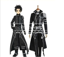Free shipping Sword Art Online cosplay Alfheim Online Kirito Cosplay Costume halloween costume party costume made F-0561 2024 - buy cheap