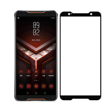 2 pçs 3d cola completa de vidro temperado para asus rog telefone zs600kl tela cheia capa protetor filme para asus z01qd 2024 - compre barato