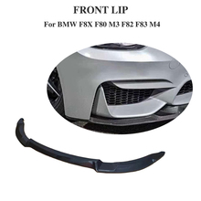 Carbon Fiber Head Bumper Front Lip Splitters for BMW F80 M3 F82 F83 M4 Sedan Coupe Convertible 2014 - 2018 2024 - buy cheap