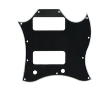 Standard SG SPECIAL Guitar Full Face Pickguard w/ P90 Pickup Hole Black 3 Ply 2024 - buy cheap