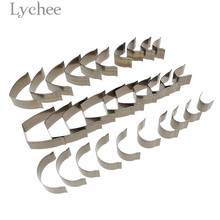 Conjunto de herramientas de artesanía de cuero, set de 10 unids/set de Lychee Life, molde de corte de correa hecho a mano, DIY 2024 - compra barato