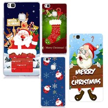 2019 Santa Claus funda del teléfono para Huawei P20 P8 P9 P10 Lite mini 2017 suerte Navidad suave TPU para PSmart Mate10 Lite Shell 2024 - compra barato