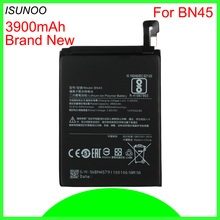 ISUNOO BN45 3900 мАч аккумулятор для мобильного телефона Xiaomi Mi Note 2 Redmi Note 5 сменная батарея 2024 - купить недорого