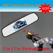 Promotion Auto parking System for Hyundai Elantra Terracan Tucson Accent  CCD Car Rear View Camera + HD Car rear Mirror 2024 - buy cheap