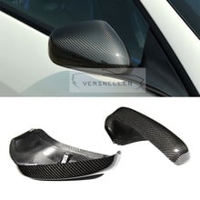 High Quality DRY Carbon Replacement Style For Maserati GT & Gran Cabrio Carbon Fiber Rear View Mirror Cover GT GC Quattroporte 2024 - buy cheap