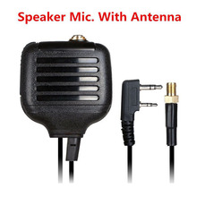 Портативный микрофон для динамика с антенной для двусторонней радиосвязи 2024 - купить недорого