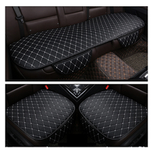 Universal Car Front Back Rear Side Seat Cover Auto Chair Seat Cushion Breathable PU Leather Pad Mat All Season 2024 - buy cheap