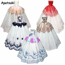 Fashion 1/6 Doll Clothes For Barbie Doll Dress Noble Party Gown Wedding Dresses For Barbie Doll Outfits 1:6 Dolls Accessories 2024 - buy cheap