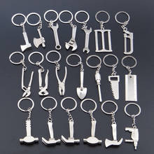 20 Models MINI Tool Keychain Wrench metal key chain Spanner hammer saw axe pliers Drill keyring key ring opener Keyfob Tools 2024 - buy cheap