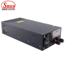 SMUN S-1200-12 110VAC/220VAC to 1200W 12V 100A Single Output Switching Power Supply with CE ROHS 2024 - buy cheap