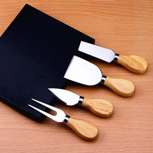 Бесплатная доставка 30 комплектов 1 набор 4 шт ножи бард набор нож для сыра с дубовой ручкой набор кухонные инструменты для приготовления пищи полезные аксессуары lin4268 2024 - купить недорого