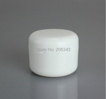 100g round white plastic jar/pot  with inner lid for essence/moisturizer/cream/wax/mask cream  skin care cosmetic packing 2024 - buy cheap