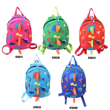 Mochila con estampado de dinosaurio para niños y niñas, morral escolar pequeño de animales para guardería, 1 unidad 2024 - compra barato