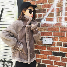 Faux Fur Coat Women 2018 Autumn Winter Warm Soft Zipper Fur Jacket Female Plush Overcoat Casual Outwear Korean Winter Coat Women 2024 - buy cheap