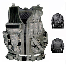 Military Equipment Tactical Vest Police Training Combat Body Armor Army Paintball Hunting Airsoft Vest Molle Protective Vests 2024 - buy cheap