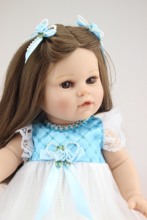 16' Reborn Baby Dolls Full Handmade Newborn Baby Doll Baby Toys Soft Girls Gift Christmas Princess Doll New Year Creative Gift 2024 - buy cheap