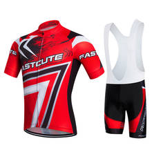 FASTCUTE Herbt Pro Rock велосипедная одежда Велосипедное трико одежда Ropa Ciclismo MTB велосипедная форма велосипедная рубашка гоночные майки для велоспорта 2024 - купить недорого