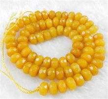 2021 Hot 5*8mm Natural Faceted Abacus Gems Chalcedony Loose Beads Strand Natural Stone Fashion Jewelry Women Girl Gift 15 INCH 2024 - buy cheap