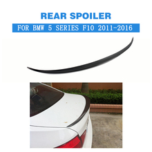 Carbon Fiber Rear Spoiler For BMW 5 Series F10 M Sport M5 Sedan 520i 535i 550i 2011 - 2016 Trunk Boot Duck Lip Wing 2024 - buy cheap