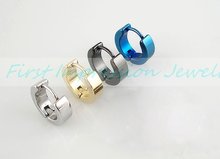 Pendiente para oreja, Piercing para oreja, gran oferta, joyería de moda, piercing corporal, 50 par/lote, colores mixtos de 4mm 2024 - compra barato