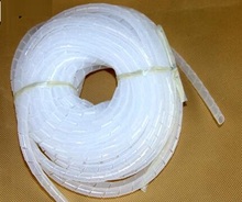 Flame retardant white spiral bands diameter 16mm About 4.3M Cable casing Cable Sleeves Winding pipe 2024 - buy cheap