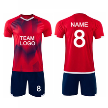Custom Football Uniforms Adult Men Football Training Tracksuit Soccer Clothes Sport Kit Customize Your Name Number And Team Logo 2024 - buy cheap