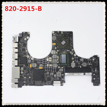 Материнская плата i7 2,0 ГГц 820-2915-B для Macbook Pro 15 дюймов A1286 2011 MC721LL 2024 - купить недорого