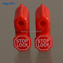 100pcs Security hook lock,stop lock ,The anti-theft fastener accessories,Supermarket Anti-theft Display Stop Lock Hook 2024 - buy cheap