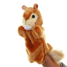 Soft Toys Fingers Doll Squirrel Hand Puppets Interactive Early Educational Plush Puppet Toys Marionetes Fantoche Puppets 2024 - buy cheap