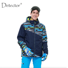 Detector Men Ski Jacket Waterproof Windproof Winter Ski Suit Snowboard Warm Snow Clothes 2024 - buy cheap