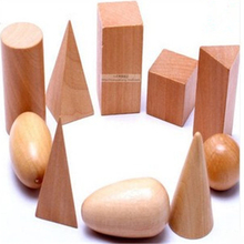10Pcs/set Geometry Block Set Wooden Montessori Mystery Bag Early Educational Cognitive Children Baby Blocks Toys 2024 - buy cheap