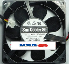 SANYO 8cm 8025 12v 0.38A 9A0812G4D011 9A0812EG403 9A0812H409  Cooling fan 2024 - buy cheap
