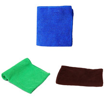 10pc Microfiber Car Wash Towel Soft Comfortable Cleaning Car Care Detailing Cloths Wash Towel Duster 9.84''* 9.84'' Inch #281358 2024 - buy cheap