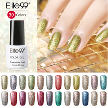 Elite99 Nail Art Design Manicure 30 Color 7ML Soak Off Bling Gel Polish LED UV Gel Nail Polish Lacquer Nail Enamel Lacquer 2024 - buy cheap