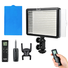 Godox LED308Y 3300 K LED Video Light Lâmpada para Camera DV Camcorder + Controle Remoto 2024 - compre barato