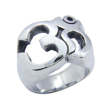 Anel de polimento 3d de aço inoxidável 316l, anel masculino e feminino para festa, estilo motoqueiro, 1 peça 2024 - compre barato