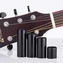 Deslizador de dedo de cuerda de guitarra eléctrica acústica, accesorio de acero inoxidable, 28/50/60/70mm, color negro 2024 - compra barato