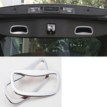 Car Tail Rear Trunk Door Inner Handle Cover Trim Decorative Ring Stickers Styling 2Pcs/Set ABS For Jeep Cherokee 2014-16 2024 - buy cheap