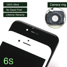 10 шт., ЖК-экран для iphone 6S, дисплей AAA с 3D сенсорным дигитайзером в сборе для iphone LCD 4,7 дюймов, детали для iphone 6S 2024 - купить недорого