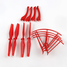 Syma X5HC / X5HW Spare Parts 4pcs Landing Skid +4pcs Propeller +4pcs Protective Cover 2024 - buy cheap