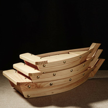 Деревянная лодка для суши в японском стиле, деревянная лодка для суши, посуда для суши 2024 - купить недорого