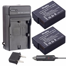 2pcs PROBTY DMW-BLC12 DMW BLC12 Battery + Charger kit for Panasonic DMC GH2 G5 G6 V-LUX4 DMC-GH2 FZ1000 FZ200 DMC-G7 DMC-G85 2024 - buy cheap