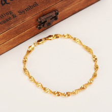 Bangrui Fashion 21m Ethiopian Chain Bracelet for Women Gold Color Chain Fashion Africa Jewelry Wholesale 2024 - buy cheap