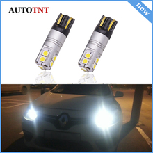 T10 W5W 192 LED CANBUS Car Parking Clearance Light For Renault 19 21 25 Clio 1 2 3 4 Sport Clio Symbol Duster Espace Fluence 2024 - buy cheap